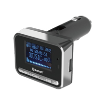 商品写真 DKTB15「Bluetooth FMトランスミッター microSD/USBメモリー対応」