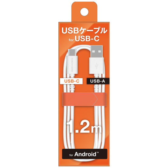 充電 ケーブル » FFH311C12W USBケーブル A to C 1.2m　