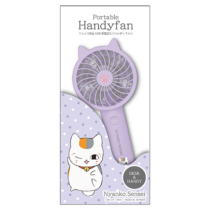 ニャンコ先⽣ハンディファン２ パープル　