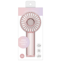 ミニハンディファン ピンク　