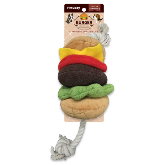 ノーズワークトイ ハンバーガー　